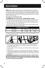 Предварительный просмотр 10 страницы Benchmark 5554-513 Manual