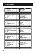 Предварительный просмотр 22 страницы Benchmark 5554-513 Manual