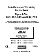 Benchmark Alpha InTec 24X Installation And Servicing Instructions предпросмотр