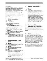 Preview for 3 page of Benchmark Buderus 600 - 28C User Manual