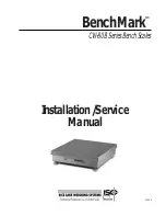 Предварительный просмотр 1 страницы Benchmark CW-80B Series Installation & Service Manual