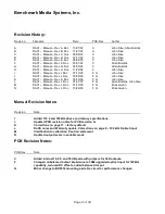 Preview for 2 page of Benchmark DAC1 HDR Instruction Manual