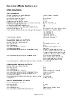 Preview for 10 page of Benchmark DAC1 HDR Instruction Manual