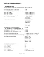 Preview for 11 page of Benchmark DAC1 HDR Instruction Manual