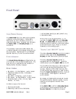 Preview for 8 page of Benchmark DAC1 PRE Instruction Manual