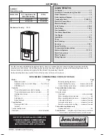 Предварительный просмотр 7 страницы Benchmark i-mini 30 Installation And Servicing