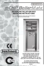 Benchmark mCHP BoilerMate Design, Installation And Servicing Instructions preview