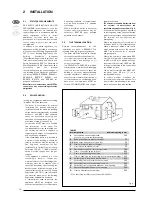 Предварительный просмотр 10 страницы Benchmark Metropolis DGT 25 BF Installation And Servicing Instrucnion