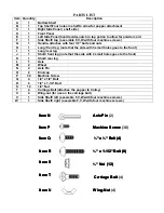 Preview for 2 page of Benchmark Street Vendor Trolley Owner'S Manual