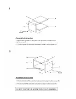 Preview for 3 page of Benchmark Street Vendor Trolley Owner'S Manual