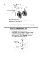 Preview for 6 page of Benchmark Street Vendor Trolley Owner'S Manual