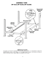 Предварительный просмотр 5 страницы Bend-Pak HD-12LS Installation And Operation Manual