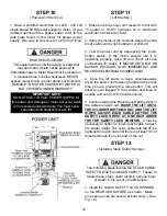 Предварительный просмотр 12 страницы Bend-Pak HD-12LS Installation And Operation Manual