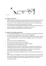 Предварительный просмотр 13 страницы BENDEL Z-014S Tornador BASIC Original Instruction Manual