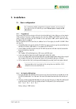 Preview for 19 page of Bender FTC470XET Operating Manual