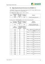 Preview for 73 page of Bender FTC470XMB Operating Manual