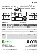 Предварительный просмотр 16 страницы Bender ISOMETER IR420-D6 Manual