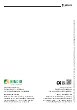 Preview for 32 page of Bender ISOMETER iso415R Manual