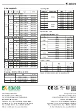 Предварительный просмотр 8 страницы Bender Linetraxx CTUB100 Series Quick Manual