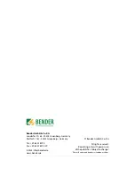 Предварительный просмотр 2 страницы Bender LINETRAXX PEM575 Series Manual