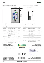 Предварительный просмотр 8 страницы Bender RC48N Manual
