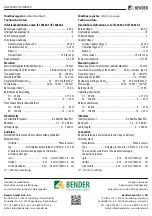 Preview for 4 page of Bender RCMB330 Quick Start Manual