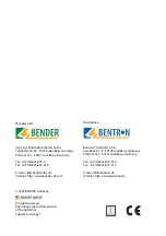 Preview for 2 page of Bender UNIMET 1000ST Operating Manual