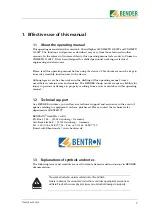 Preview for 7 page of Bender UNIMET 1000ST Operating Manual