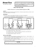 Предварительный просмотр 1 страницы Bendix CVS SmarTire Trailer-Link TPMS Quick Setup Manual