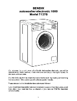 Preview for 3 page of BENDIX 71378 Operating And Installation Instructions