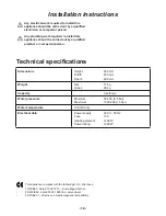 Предварительный просмотр 12 страницы BENDIX BDW 10 Instruction Booklet