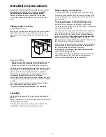 Предварительный просмотр 17 страницы BENDIX BDW46 Instruction Book