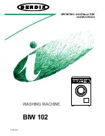 BENDIX BIW 102 Operating & Installation Instructions Manual preview