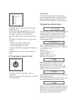 Preview for 7 page of BENDIX BIW 104 W Operating & Installation Instructions Manual