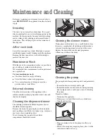 Preview for 17 page of BENDIX BIW 104 W Operating & Installation Instructions Manual