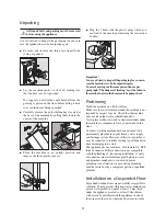 Preview for 23 page of BENDIX BIW 104 W Operating & Installation Instructions Manual