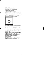 Preview for 8 page of BENDIX BIW 123 W Operating & Installation Instructions Manual