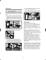 Preview for 23 page of BENDIX BIW 123 W Operating & Installation Instructions Manual