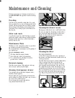 Preview for 19 page of BENDIX BWD 1012 Operating & Installation Instructions Manual