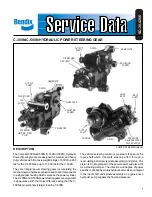 BENDIX C-300N HYDRAULIC POWER STEERING Manual предпросмотр