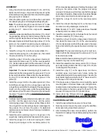 Preview for 8 page of BENDIX E-12-E-15 BRAKE VALVE Manual