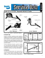 BENDIX ET-S SUSPENDED ELECTRON TREADLE Manual предпросмотр