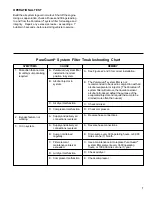 Предварительный просмотр 7 страницы BENDIX PURAGUARD SYSTEM FILTER Manual