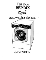 BENDIX Royale 7147EB User Manual preview