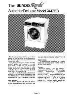 Preview for 14 page of BENDIX Royale 7147EB User Manual