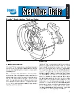 Предварительный просмотр 1 страницы BENDIX SINGLE ANCHOR PIN CAM BRAKE General Description Manual