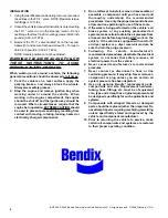 Preview for 4 page of BENDIX TC-7 TRAILER CONTROL BRAKE VALVE Manual