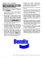 Preview for 4 page of BENDIX TP-3 TRACTOR PROTECTION VALVE Manual