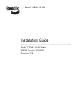 BENDIX VORAD VS-400 Installation Manual preview