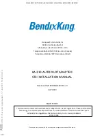 Предварительный просмотр 1 страницы BENDIXKing KA 310 Installation Manual